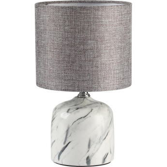 Настольная лампа LUMION MRAMAO 8148/1T MODERNI LN25 000 Е27 1*60W 220V серый, керамика/текстиль